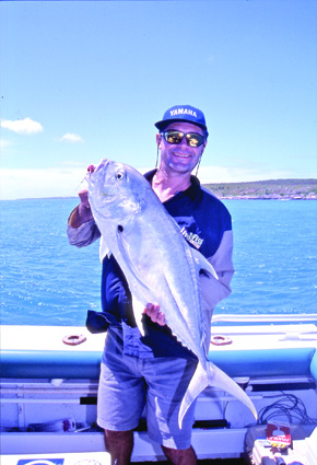Longtail tuna are a great spin stick target whether using poppers or slugs.